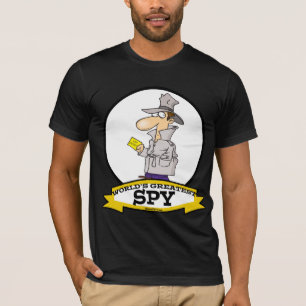 T-SHIRT MEILLEURS ESPIONS DU MONDE CARTOON