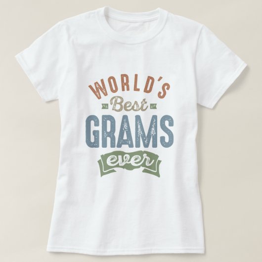 T-shirt Meilleurs Grams (Design devant)