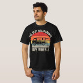 T-shirt Meilleurs Restaurants Ont Roues Nourriture Taco Tr (Devant entier)