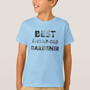 T-shirt Meilleurs Roses de jardinier de 4 ans (© Mira)