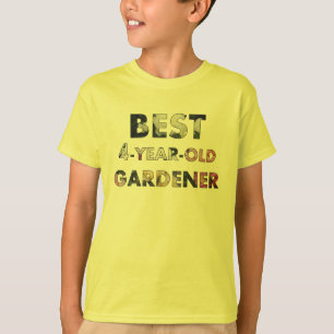 T-shirt Meilleurs Roses de jardinier de 4 ans (© Mira)