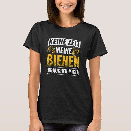 T-shirt Meine Biene Bauch Mich Beekeeper (Devant)
