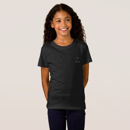 T-shirt MEISJE STIJL EN DESIGN (Voorkant volledig)