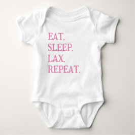 T-shirt MEISJES ROZE LACROSSE COACHES BABY BABY