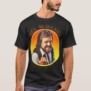 T-shirt Mel McDaniel M'Emmène Au Pays