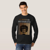 T-shirt Melanated And HBCU Graduated Historical Black Coll (Devant entier)