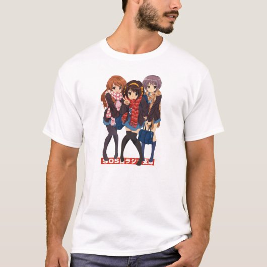 T-shirt Mélancolie de Haruhi Suzumiya (Devant)