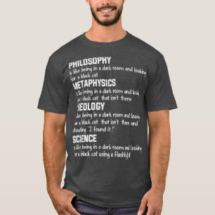 T-shirt Mélange amusant Philosophie scientifique Métaphysi