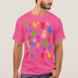 T-shirt Mélange de bonbons à l'ours gommé