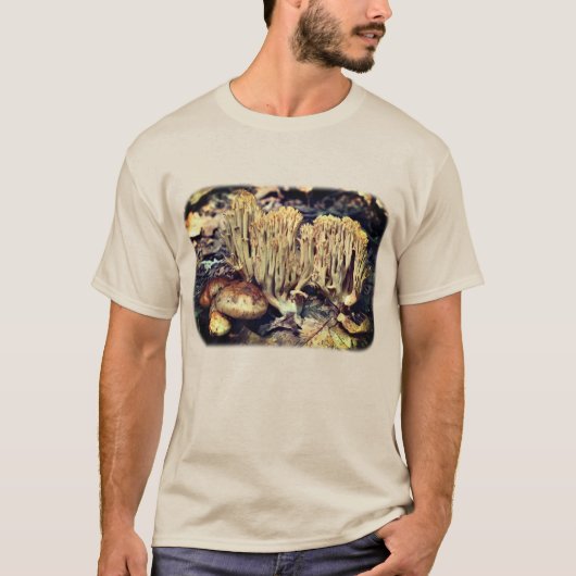 T-shirt Mélange de champignons sauvages Nature (Devant)