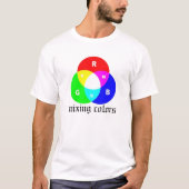 T-shirt mélange de couleurs (Devant)