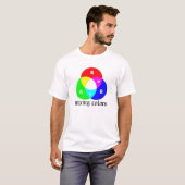 T-shirt mélange de couleurs (Devant entier)