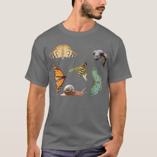 T-shirt mélangé de ~ d'insectes