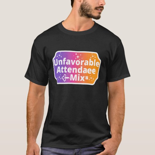 T-shirt Mélange de participants défavorable (Devant)