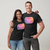 T-shirt Mélange de présence défavorable (Unisexe)