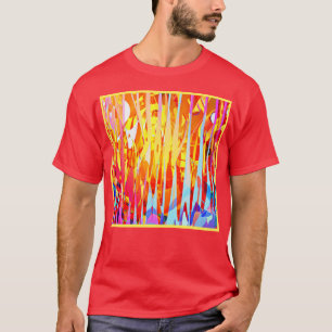 T-shirt Mélange de teintes colorées éclatantes