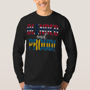 T-shirt Mélange Et Fière Nationalité Moitié Norvégienne Mo