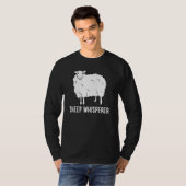 T-shirt Mélange Mouton Whisperer Fermier Mouton Fermier Ai (Devant entier)