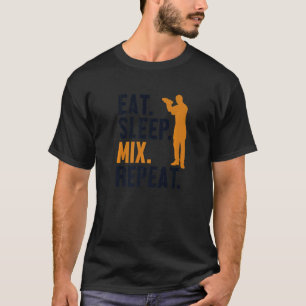 T-shirt Mélange Répéter Bartender Mixologiste Barmann Barm