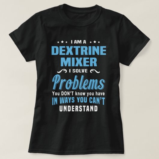 T-shirt Mélangeur Dextrine (Design devant)