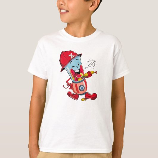 T-shirt Mélangez-le comme un pro ! (Devant)