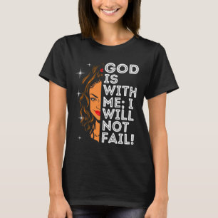 T-shirt Melanin Black Femmes Écriture biblique chrétienne