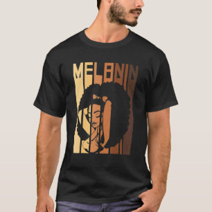 T-shirt Mélanin Chaque Ombre Jette Le Mois De L'Histoire N