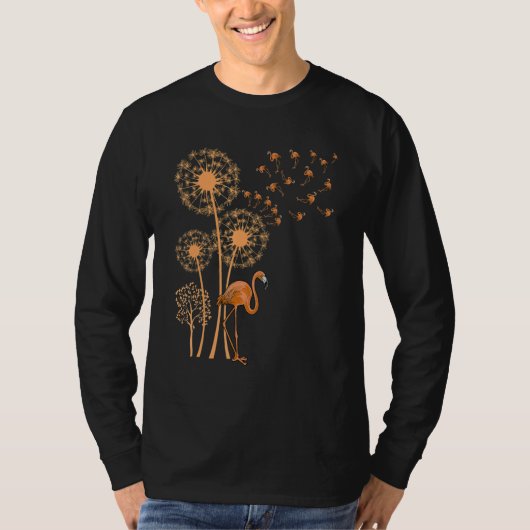 T-shirt Melanin Dandelion Flamingo Black History Month Cut (Devant)