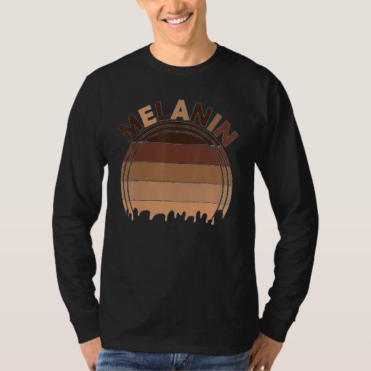 T-shirt Melanin Dripping African American Black History Pr (Devant)