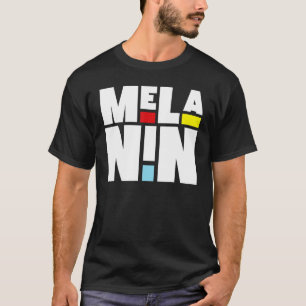 T-shirt Melanin Fier Afro Noir Mois d'histoire Hommes Femm