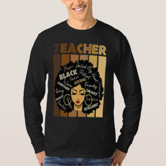 T-shirt Melanin Girl Black History Month Teacher Outfit Af