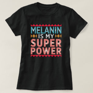 T-shirt Melanin Poppin Design