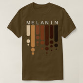 T-shirt Melanin Pride Noir (Design devant)