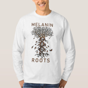 T-shirt Melanin Roots Black History Pride Noir