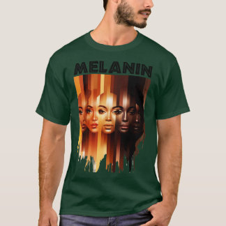 T-shirt Melanin Shades Beauté Pour Les Femmes