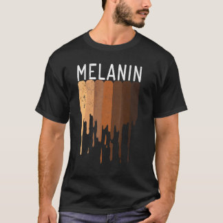T-shirt Melanin Shades Black Pride Black Histoire