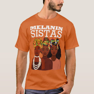 T-shirt Melanin Sistas Black Girl Magic 2