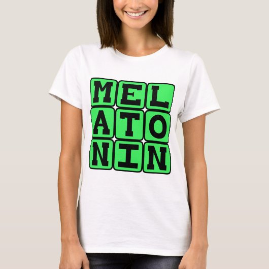 T-shirt Mélatonine, Aide au sommeil (Devant)