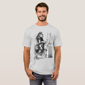 T-shirt Melchom Le Chat-Démon Inférnal (Devant entier)