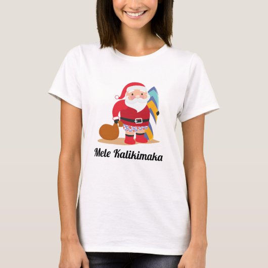 T-shirt Mele Kalikimaka (Devant)