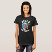 T-shirt Mele Kalikimaka Christmas Surf Santa Surfing (Devant entier)