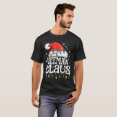 T-shirt Mele Kalikimaka Christmas Tree Colorful Hibiscus H (Devant entier)