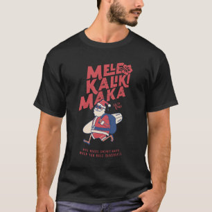 T-shirt Mele Kalikimaka - Funny Noël hawaïen à Père Noël