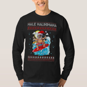 T-shirt Mele Kalikimaka Hawaiian Christmas Hawaii Surfing