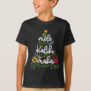 T-shirt Mele Kalikimaka Hawaiian Christmas Hawaii Tropical