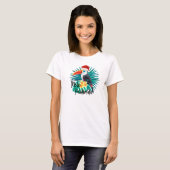 T-shirt Mele Kalikimaka Oiseaux de la jungle tropicale (Devant entier)