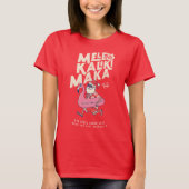 T-shirt Mele Kalikimaka Père Noël Flamant rose de Noël Get (Devant)
