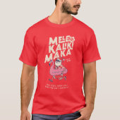 T-shirt Mele Kalikimaka Père Noël Flamant rose de Noël Get (Devant)