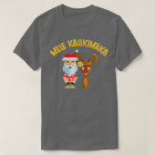 T-shirt Mele Kalikimaka Tiki Noël Noël Père Noël et R (Design devant)