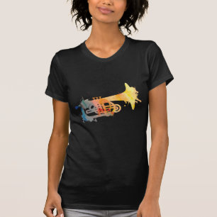 T-shirt Mellophone de peinture